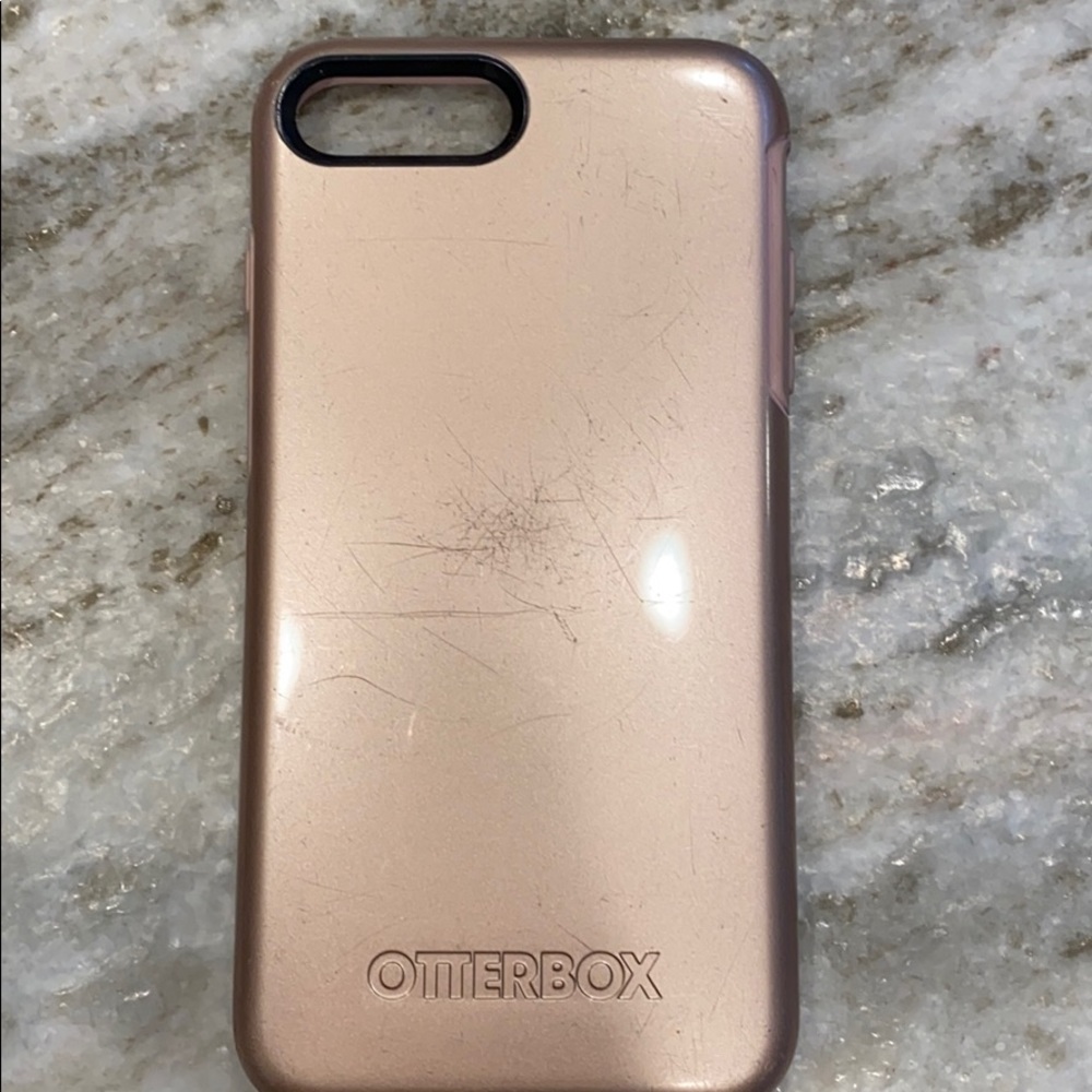 Otterbox Symmetry iPhone 8+Plus Case RoseGold Pink